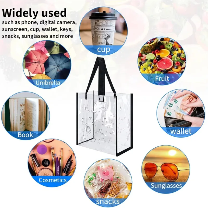 Transparent PVC Tote Bag Transparent PVC Tote Bag