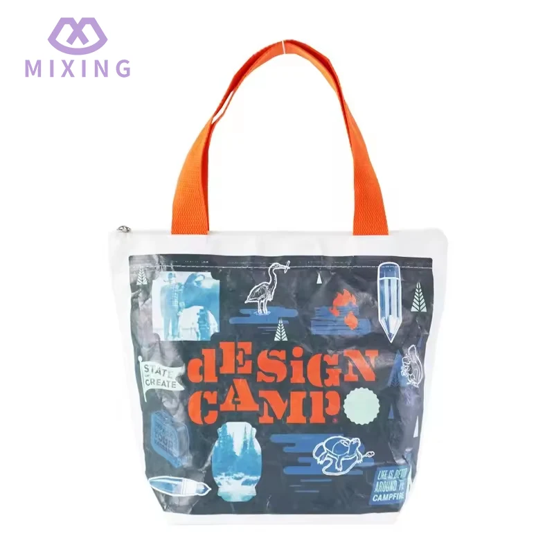 Beg tyvek dengan zip